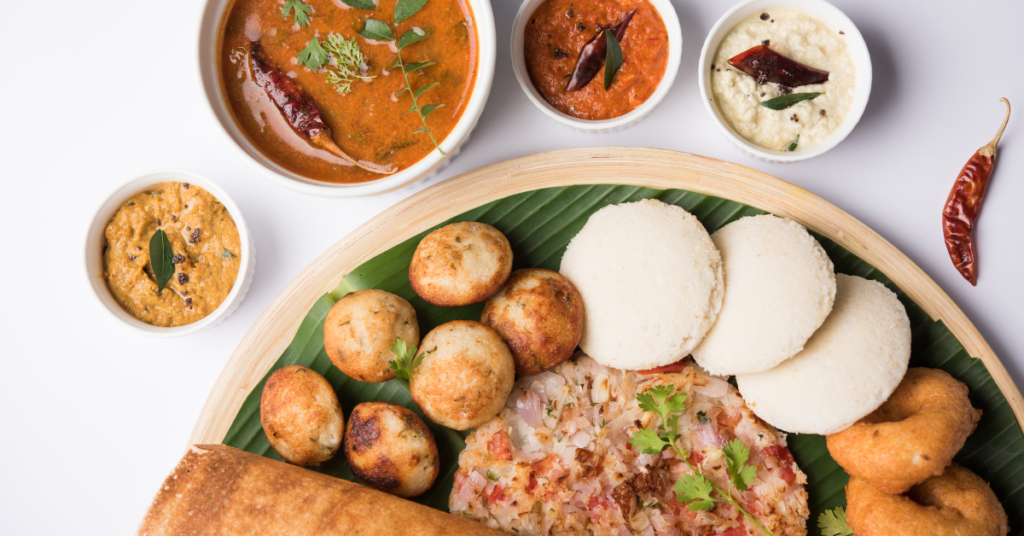 South Indian breakfast in Vancouver