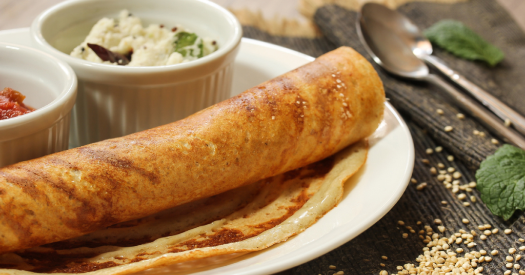 South Indian breakfast in Vancouver